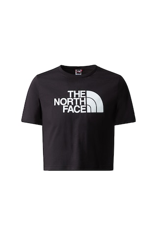The North Face G S/S CROP EASY TEE T-Shirt NF0A83EUJK31 Siyah