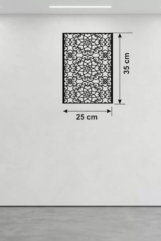 Znv Zenvia Mey İthalat Selçuklu Yıldızı Temalı Ahşap Duvar Tablosu - 25x35 Cm Lazer Kesim Dekoratif Pano Znv202 6446404