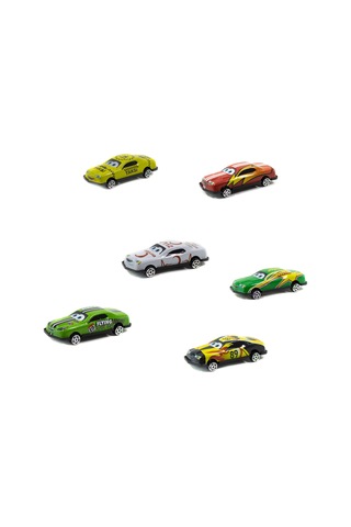 1:55 Ölçek Metal Model Arabalar Altılı Set 8 Cm