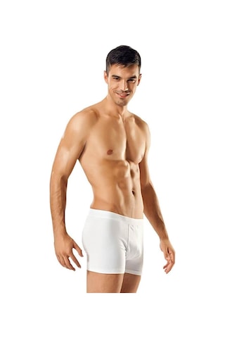 Tutku Erkek Siyah Pamuklu Likralı Boxer 10'Lu Paket 001