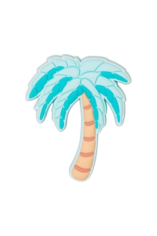 Crocs Jibbits Mavi Palm Tree Terlik Süsü 001