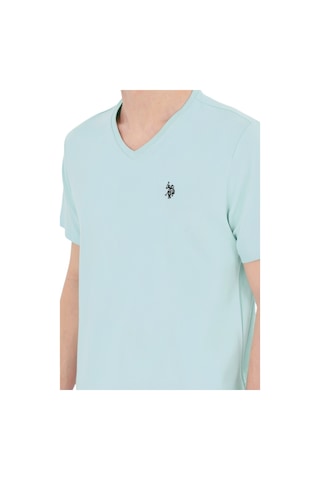 U.S. Polo Assn. Erkek V Yaka T-shirt Nil