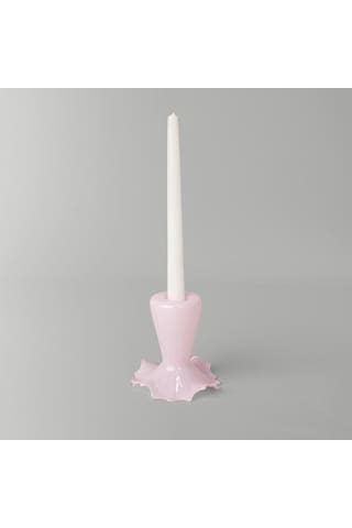 Linens Finch Mumluk Vazo 11x11x12 Cm Pembe Pembe