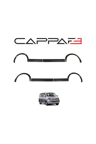 Volkswagen Transporter T5 2003-2009 Yıl Aralığı Uyumlu Kısa Şase Sağ Sürgü Dodik Seti 11 Parça