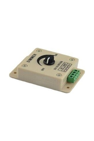 Manuel Led Dimmer 12-24v 8a Ayarlanabilir Parlaklık Kontrol