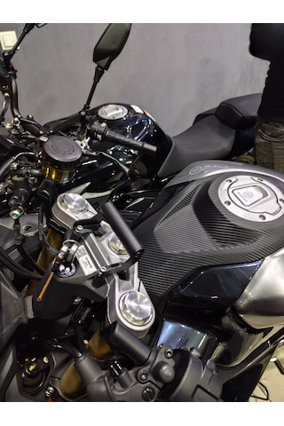 Cfmoto Sr 450 Cep Telefon Tutucusu Mat Siyah