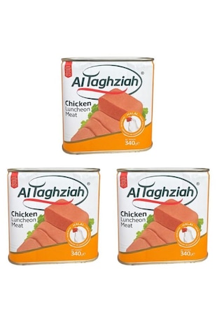 Al Taghzıah Chicken Luncheon Meat Tavuk Salam 340 Gr X3 Adet
