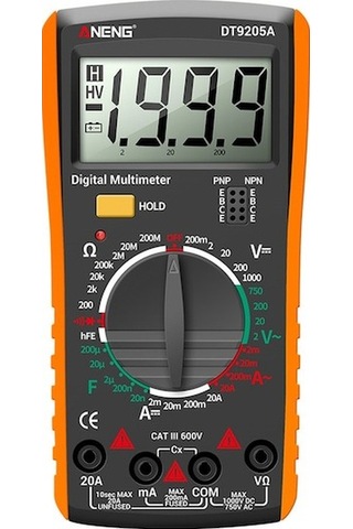 Agoodshop Kalem Tipi Yüksek Hassasiyetli Dijital Multimetre