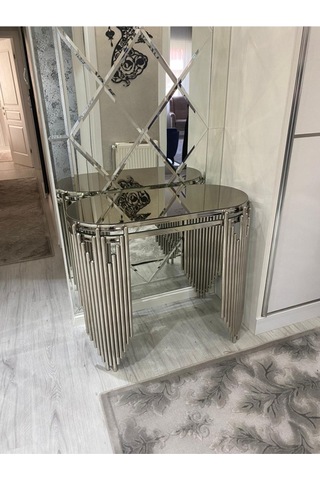 Ekgconcept Piyano Model Lüx Dresuar Gümüş Gümüş