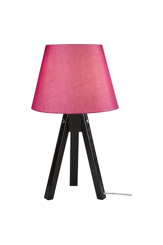 Trıpod Abajur Kahve Ayak / Pembe Şapka Diğer