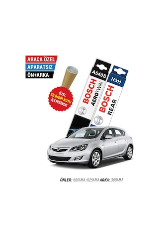 Bosch Aerotwin Opel Astra J Ön Arka Silecek Seti (2009-2015)
