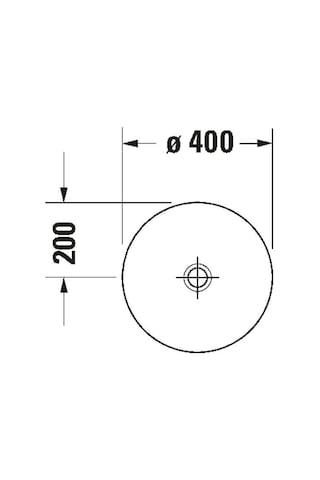 Duravit - D-neo Çanak Lavabo Mat Antrasit 42 Cm - - 2371401370- Antrasit