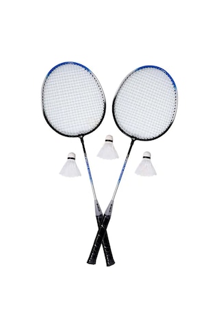 2 Adet Badminton Raketi İle 9 Adet Badminton Topu Çiftler İçin Set