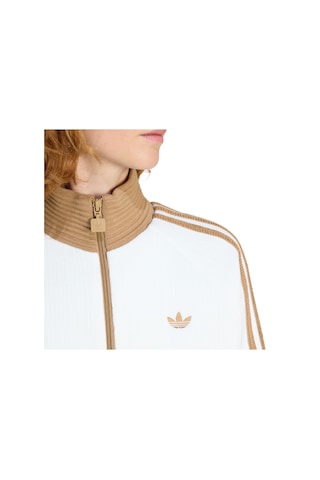 Kr0062-k Adidas Velour Knıt Tt Kadın Ceket Beyaz Kr0062-k Beyaz