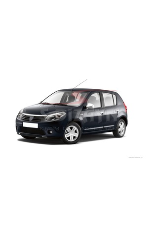 S-Dizayn Dacia Sandero Ayna Kapağı 2 Prç. Abs. Krom 2007-2014