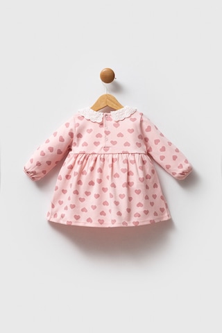 U.S. Polo Assn. Kız Bebek Pembe Elbise 5274-49015 Pembe