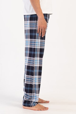 Yake Store Ceplı Erkek P.suprem Xxl Tek Alt Pıjama - Dress Blues mavi