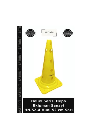 Delux Serisi Depo Ekipman Sanayi Hn-52-4 Huni 52 Cm Sarı