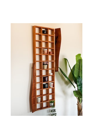 Ahşap Bardak Kupa Rafı & Baharatlık 5100