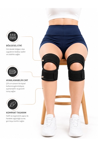 Sporcu Dizliği Ayarlanabilir Patella Destekli Dizlik Çapraz Bağ Menisküs Diz Bandajı Knee Brace