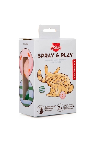 Kikkerland Kiko Spray & Play Cat10