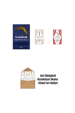 Azdahak + Neyzen Tevfik Ciltli + Darbe: Kan Ve Sultan Ciltli + Okuma Sticker'ları