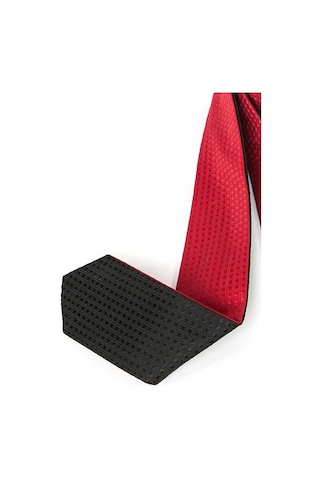 Kırmızı Çift Taraflı İnce Çocuk Kravatı Kırmızı