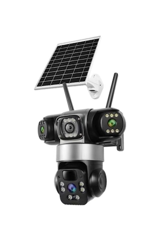 Okam O-kam 6040 9mp 3 Lens Wifi Solar Kamera