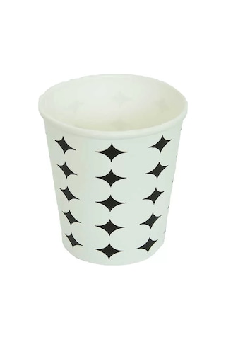Karton Bardak 7 Oz Kullan At Çay Kahve Sıcak Kağıt Otomat Bardağı 50 Li 1 Paket