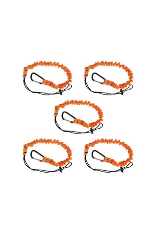 Kosona "runmınd 5'li Takım Emniyet Kemerli Dayanıklı Bungee İpi - Ayarlanabilir Kancalı, 10kg Taşıma Kapasiteli"