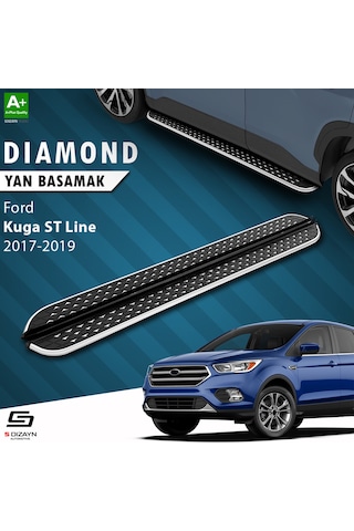 S-dizayn Ford Kuga 2 St-line Diamond Krom Yan Basamak 183 Cm 2017-2019