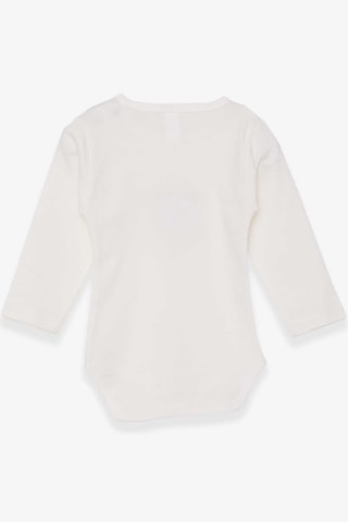 Breeze Kız Bebek Çıtçıtlı Body Baskılı Unicorn 9 Ay-3 Yaş, Ekru-ekru Ekru