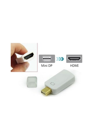 Mini Displayport Hdmi Thunderbolt to HDMI - Apple Uyumlu MacBook TV LCD