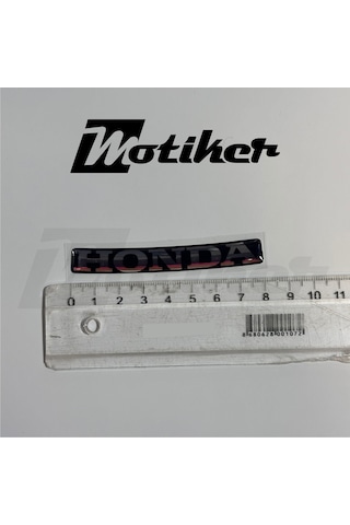 Honda Metal Gümüş Silver Ön Cam Oval 8,5 Cm Damla Sticker Etike