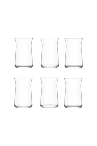 Lav vera çay bardağı - çay bardak 6 parça