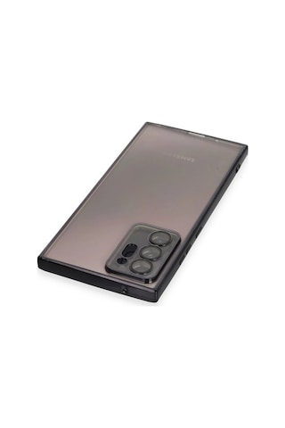 Newface - 867 - Samsung Galaxy Uyumlu Note 20 Ultra Kılıf Razer Lensli Silikon - Kmrsfres - - Siyah Sıyah