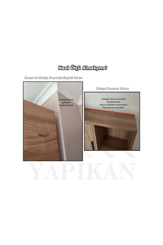 Deprem Mobilya Dolap Sabitleme Aparatı Seti 20x60x140mm- Orta Yük L Demir Gönye Köşebent