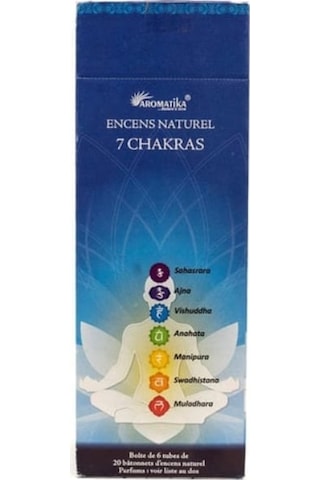Aromatika - Seven Chakra Çubuk Tütsü