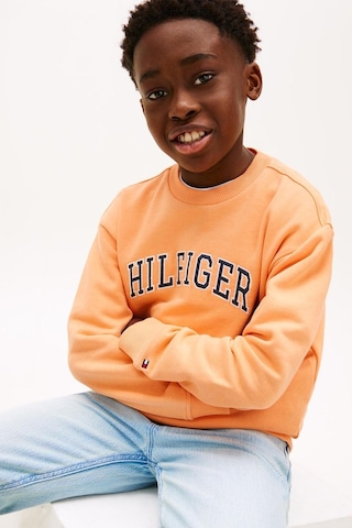 Tommy Hilfiger Erkek Çocuk Sweat Kb0kb10404 Turuncu