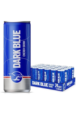 Dark Blue Enerji İçeceği 250 Ml X 24 Adet
