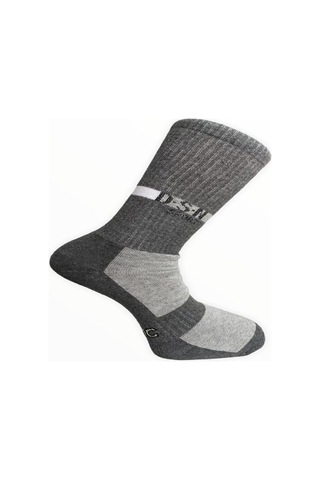 SPOR HAVLU ÇORAP 3 ADET - Karışık Çok Renkli