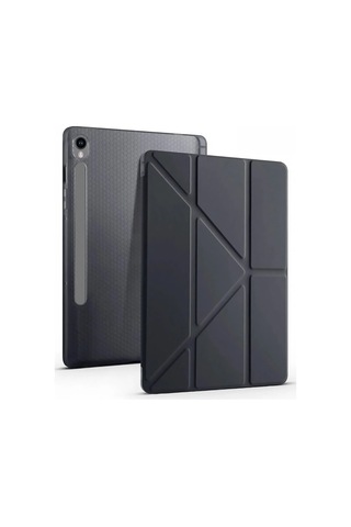 Samsung Galaxy Uyumlu Tab S10 Fe Plus 13.1 Kalemlikli Mars Tablet Kılıfı - Siyah Diğer