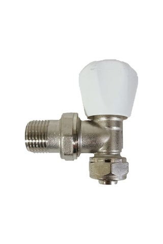 RADYATÖR VANASI 16x1/2" KÖŞE PE-X BAĞLANTI