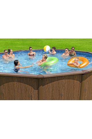 Bestway 561cs Hydrium Çelik Duvarlı Yerüstü Havuz Seti 5,49 M X 1,32 M