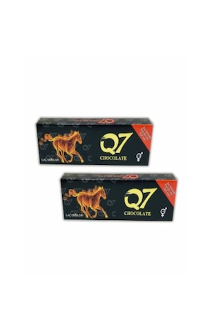 Q7 Gold Çikolata 6 Adet Ginseng Erkeklere Özel Gizli Gönderim