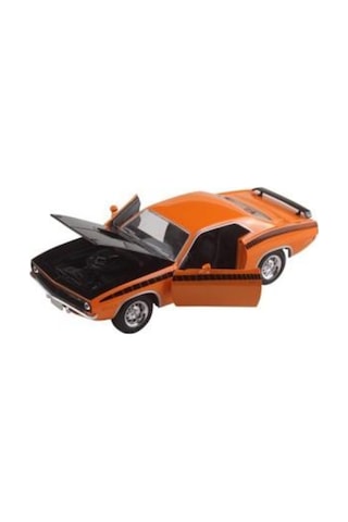 Newray 1/24 1970 Plymouth Cuda Model Araba