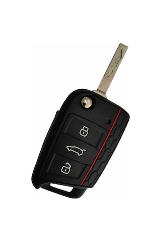 Silikon Anahtar Kılıfı Seat Skoda Vw Golf Leon Polo Ibiza Süper B Passat Tiguan Alteca Arona