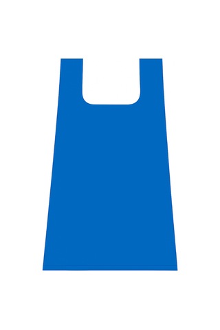 Mavi Atlet Poşet Market Bakkal Manav Mağaza Alışveriş Taşıma Torbası 43x90 Cm 50 Adet
