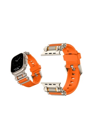 Watch Ultra Uyumlu Döner Silikon Kordon 44/45/46/49 Mm 3 Renkli