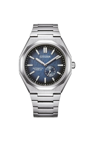 Citizen Zenshin 60 Super Titanium Small Seconds - Navy Blue Nk5020-58m Otomatik Erkek Kol Saati Çok Renkli